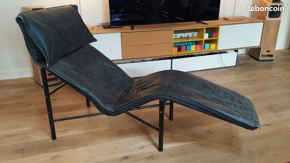 Chaise longue vintage "Skye" Tord Björklund pour IKEA