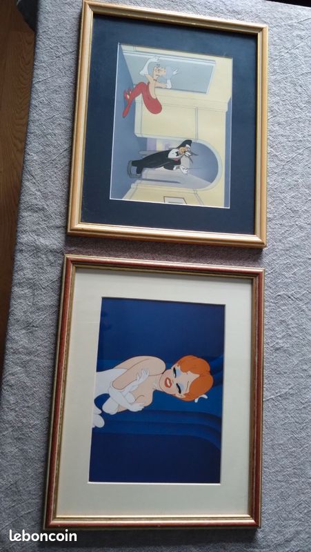 Cadre miroir Tex Avery - Décoration