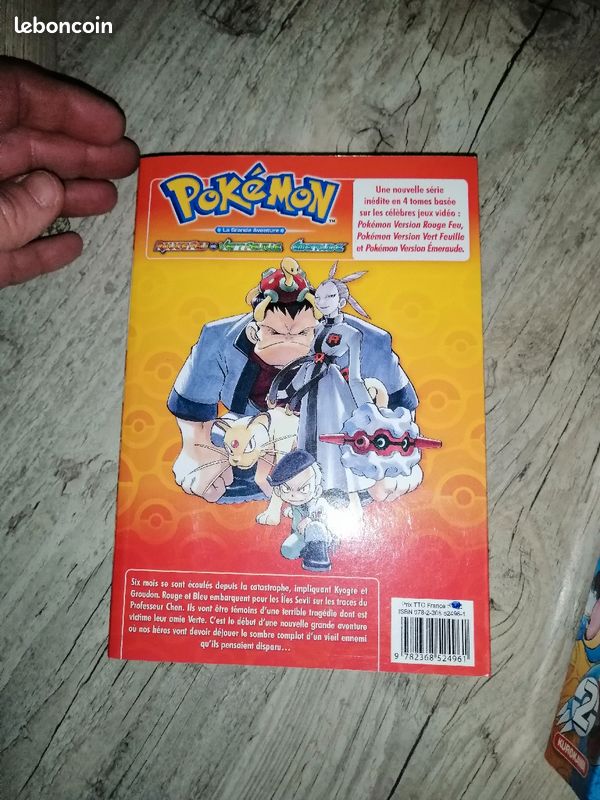 Manga Pokémon série rouge feu et vert feuilles (image 4)
