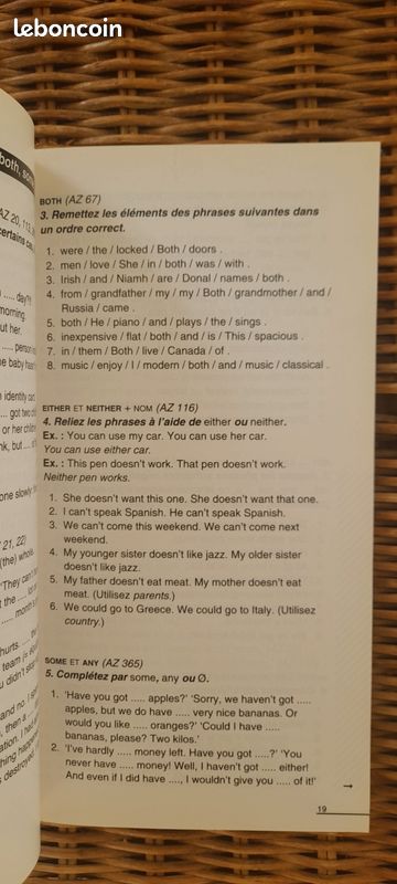 Lot Pratique de l'anglais de A à Z + Pratique de l'anglais Exercices (image 3)