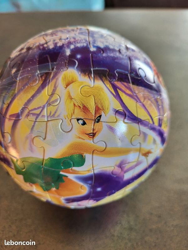 Puzzle 3d rond fées peter pan disney / chevaux Disy (image 1)
