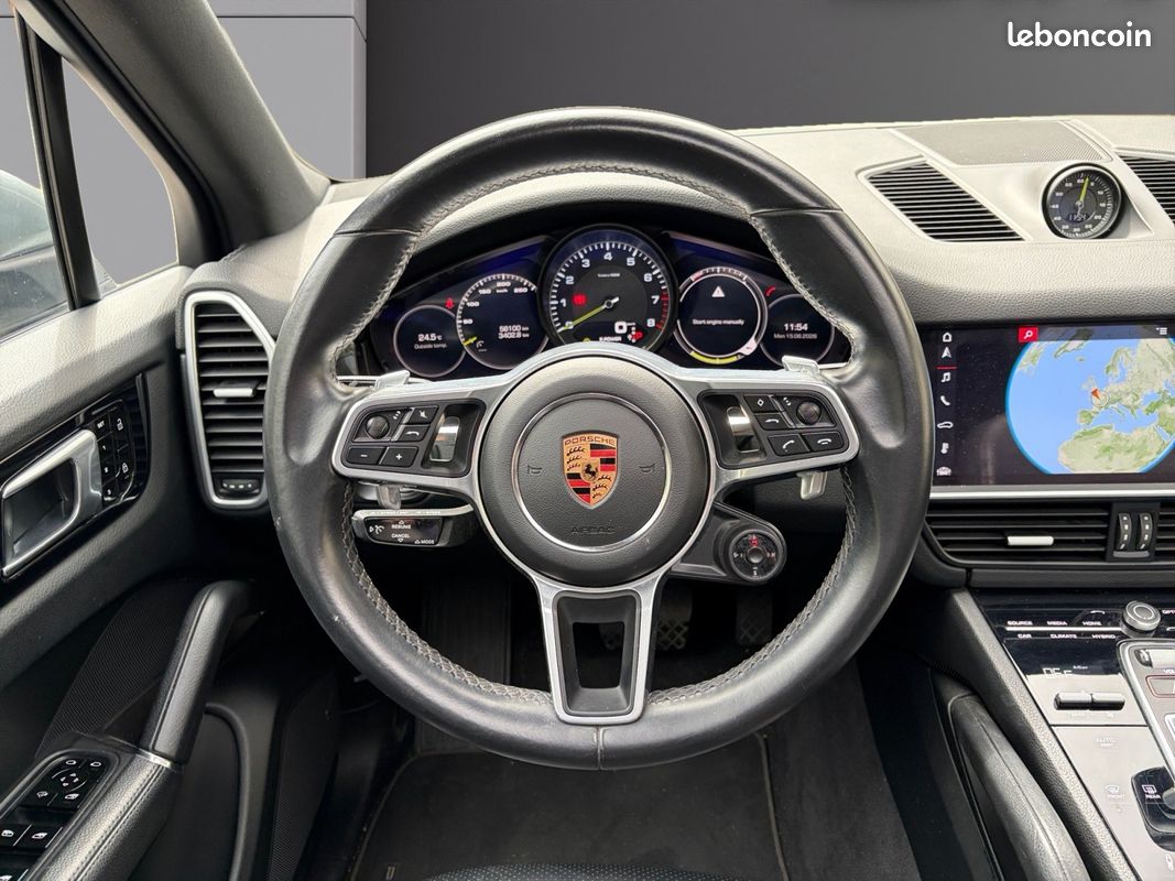 PORSCHE CAYENNE E-Hybrid 3.0 V6 462 ch Tiptronic BVA - FULL OPTIONS - RIEN A PREVOIR - ENTRETIEN A JOUR - PACK CHRON (image 8)