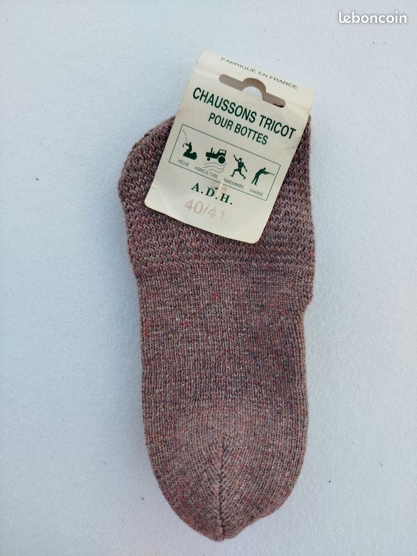 Chaussons de bottes taille 40/ 39 et 37/39 (image 2)