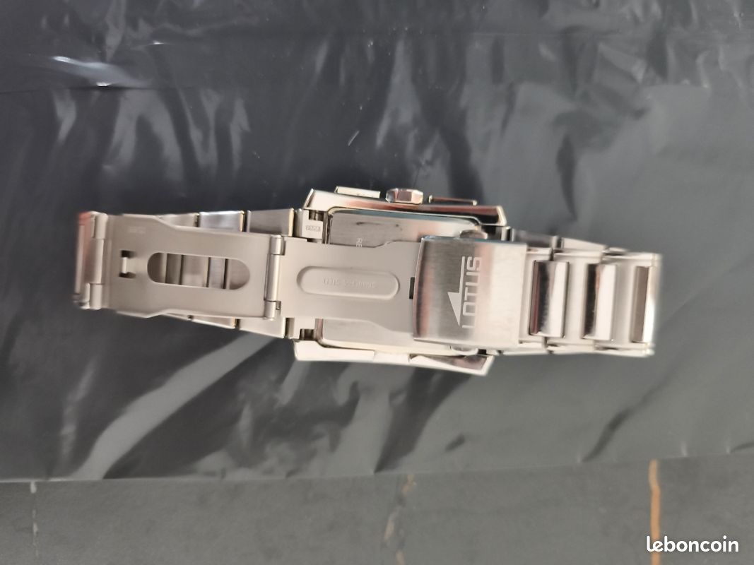 Montre chrono acier lotus (image 4)