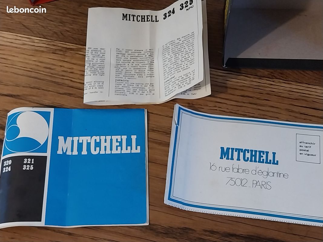 Moulinet Mitchell 324 Neuf - Pour La Pêche à La Truite En Eau Douce