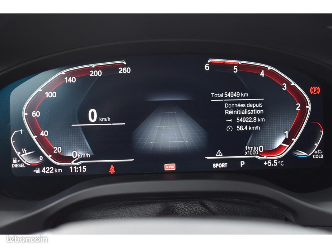 BMW X3 sDrive18d 150ch BVA8 G01 Business Design (image 8)