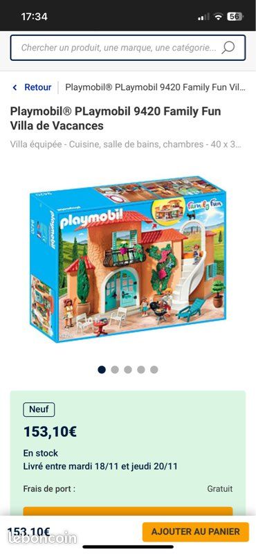 Villa playmobil Familly fun villa de vacances (image 3)