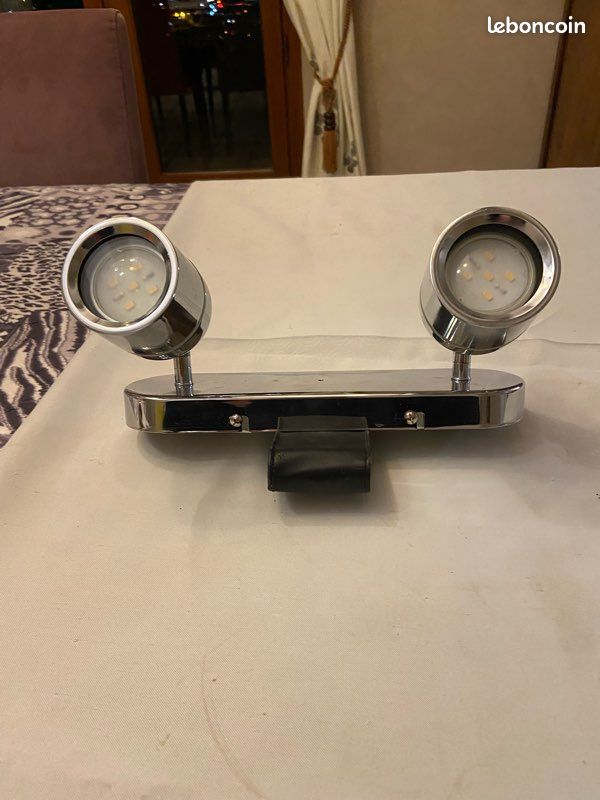 Spot SDB GU 10 IP44 Chrome 2 Max 20 W (image 1)