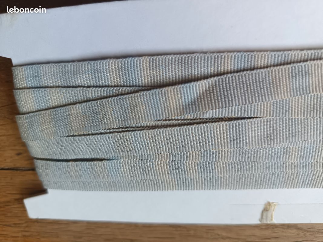 5 mètres Passepoil gris clair (image 8)