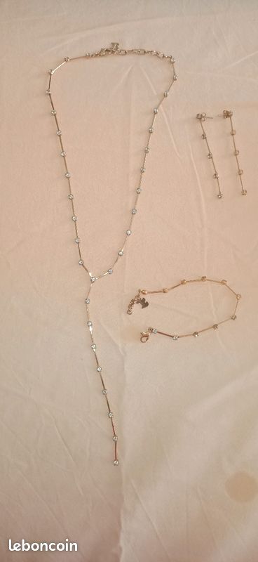 Ensemble bijoux Agatha doré (image 1)