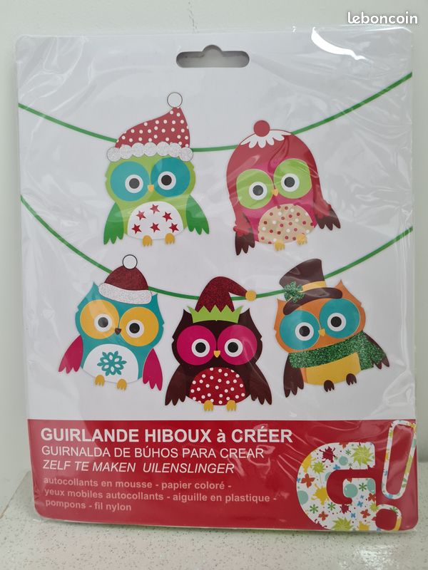 Guirlande neuve DIY avec des hiboux tout mignons (image 2)