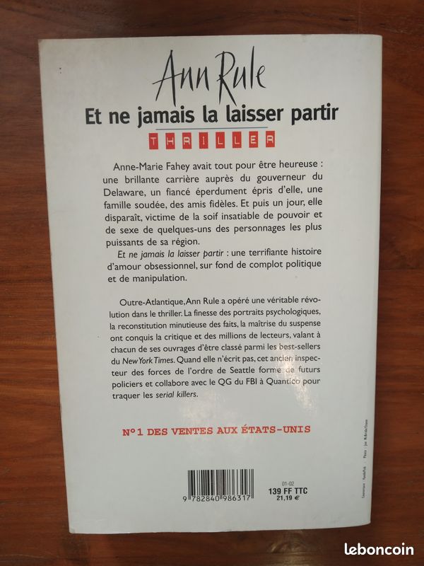 NE JAMAIS LA LAISSER PARTIR (French Edition): Green, Laura: 9781291882971