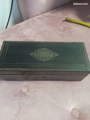 Boîte à Bijoux Ancienne Signée DETOUCHE XIXème Siècle - Style Napoléon III - État Rare
