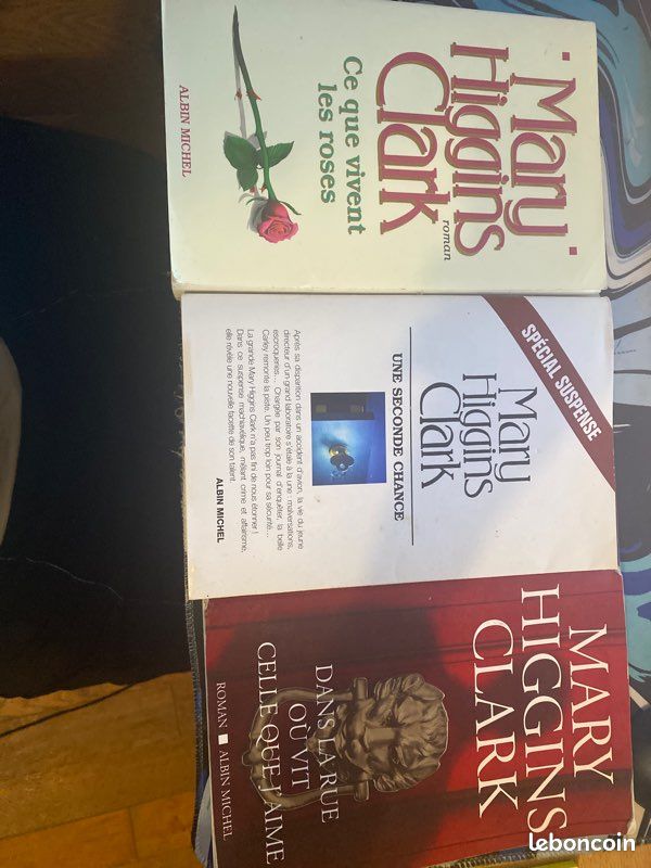 Lot de roman de Mary Higgins Clark (5 l’unité) (image 1)