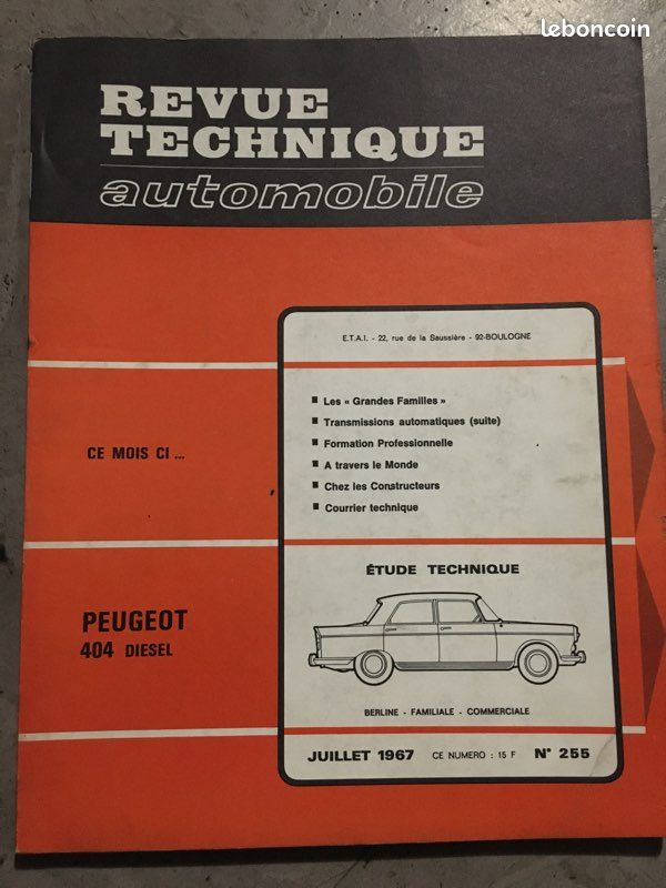 RTA Peugeot 404 (image 1)