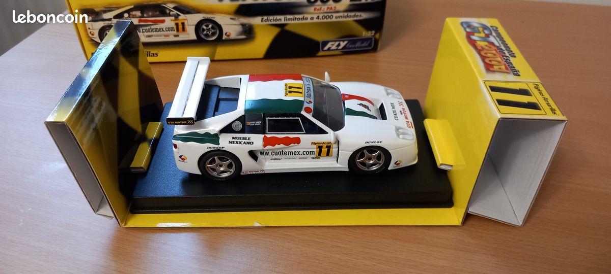 Slot Voiture Fly Model Car 1/32 - Venturi 600 LM - 24H Le Mans 1994 - NEUF