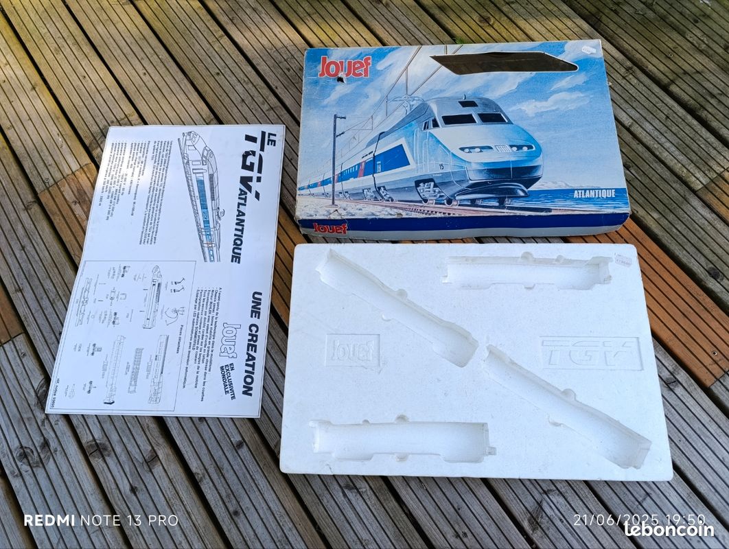 TRAIN ELECTRIQUE TGV Coffret Jouef EUR 44,50 - FR
