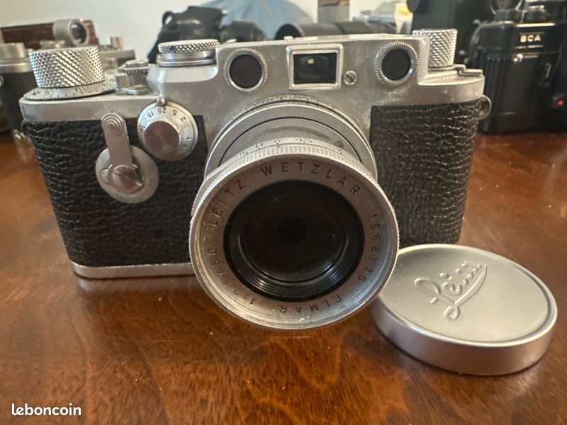 Leitz Boîtier Leica IIIc (1949) N°485607, boîtier nu, bo