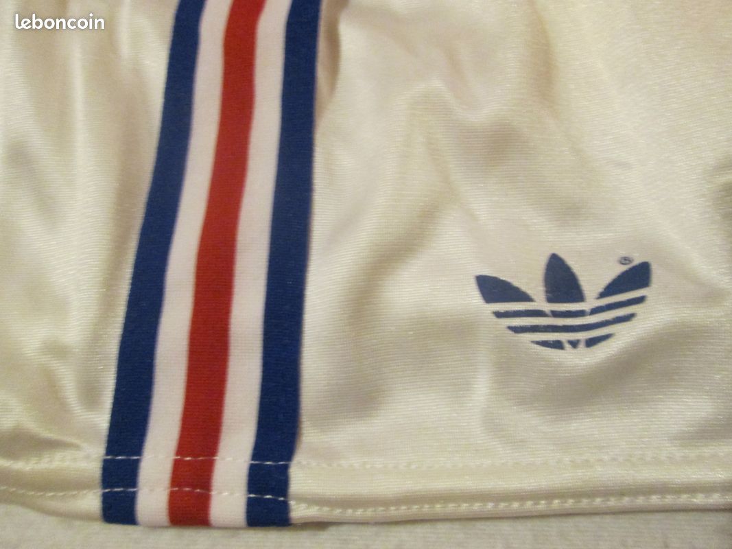Short Equipe De France FFF Vintage - Production Ventex Années 1978-1984 - Taille M - Neuf Sans étiquettes