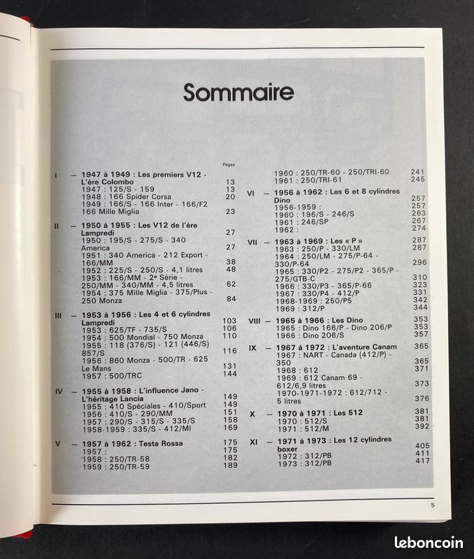 Livre "La légende Ferrari : Ferrari sport et prototypes" Edition de 1978 (image 11)