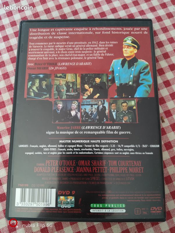 Dvd la nuit des generaux (image 2)