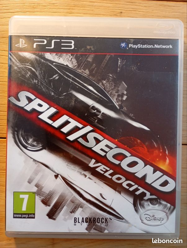 Split/Second Velocity Sur PS3 – Jeu Complet Avec Notice – Bon état