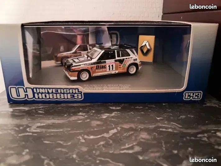 Renault 5 GT Turbo 1988 white (Jet-Car Norev) 1:43