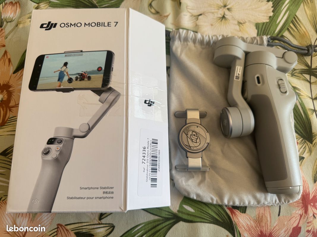 DJI Osmo Mobile 7 - Stabilisateur Smartphone - Très bon état (image 2)
