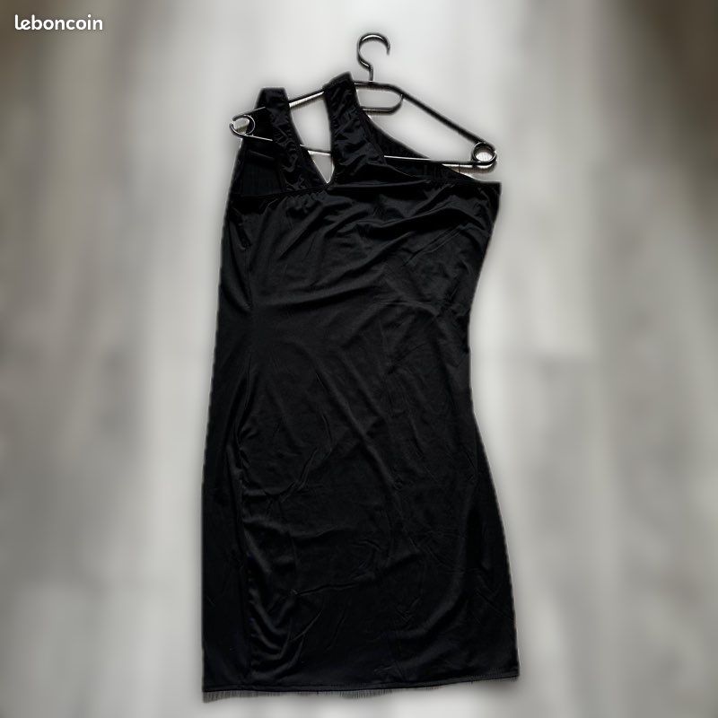 Robe croisé noir (image 1)