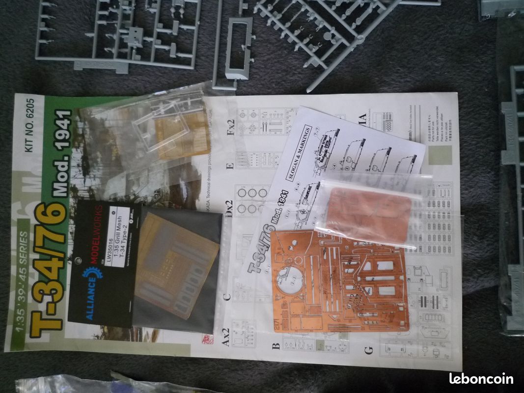 Dragon 1/35 T34/76 mod41 + extras (image 7)