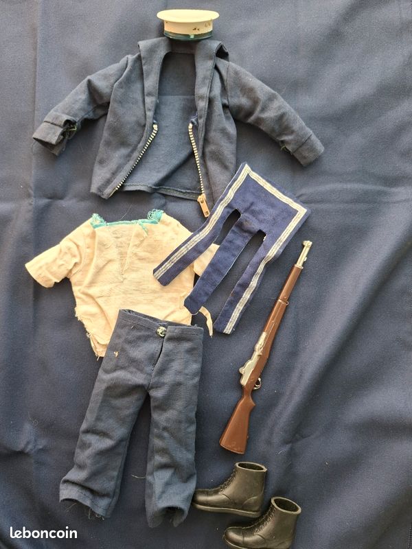 Lot D'équipements Vintage Pour Action Man / G.I. Joe - Palitoy 1970 - Sous Blister