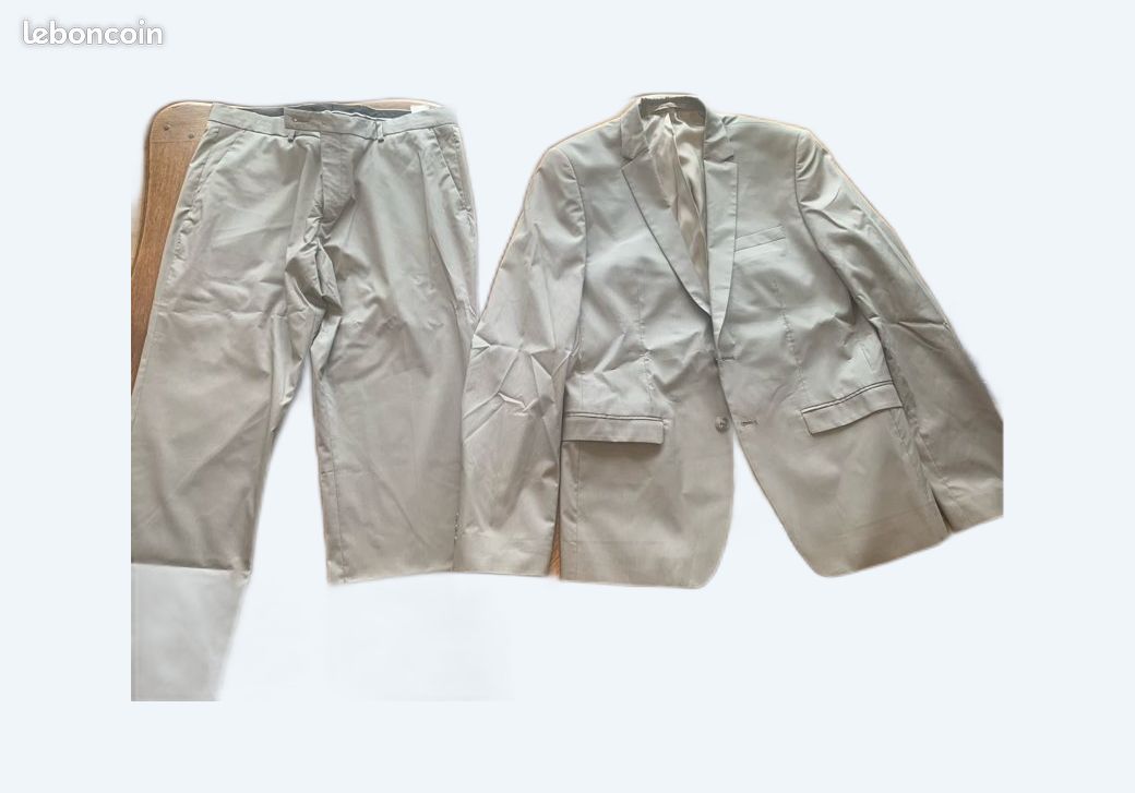 Costume homme Jules gris XL (image 1)