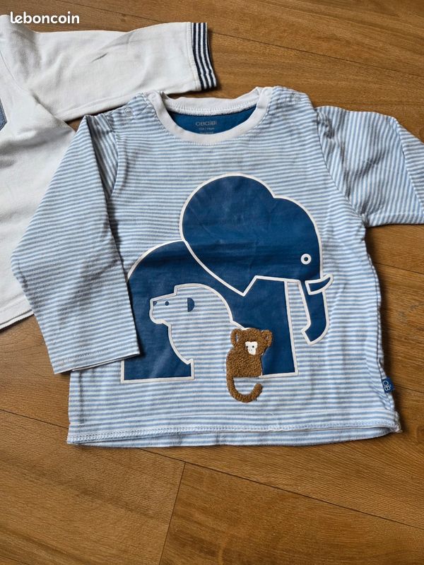 Lot 4 tee shirt obaibi (image 3)