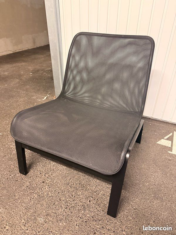 Fauteuil NOLMYRA noir (image 1)