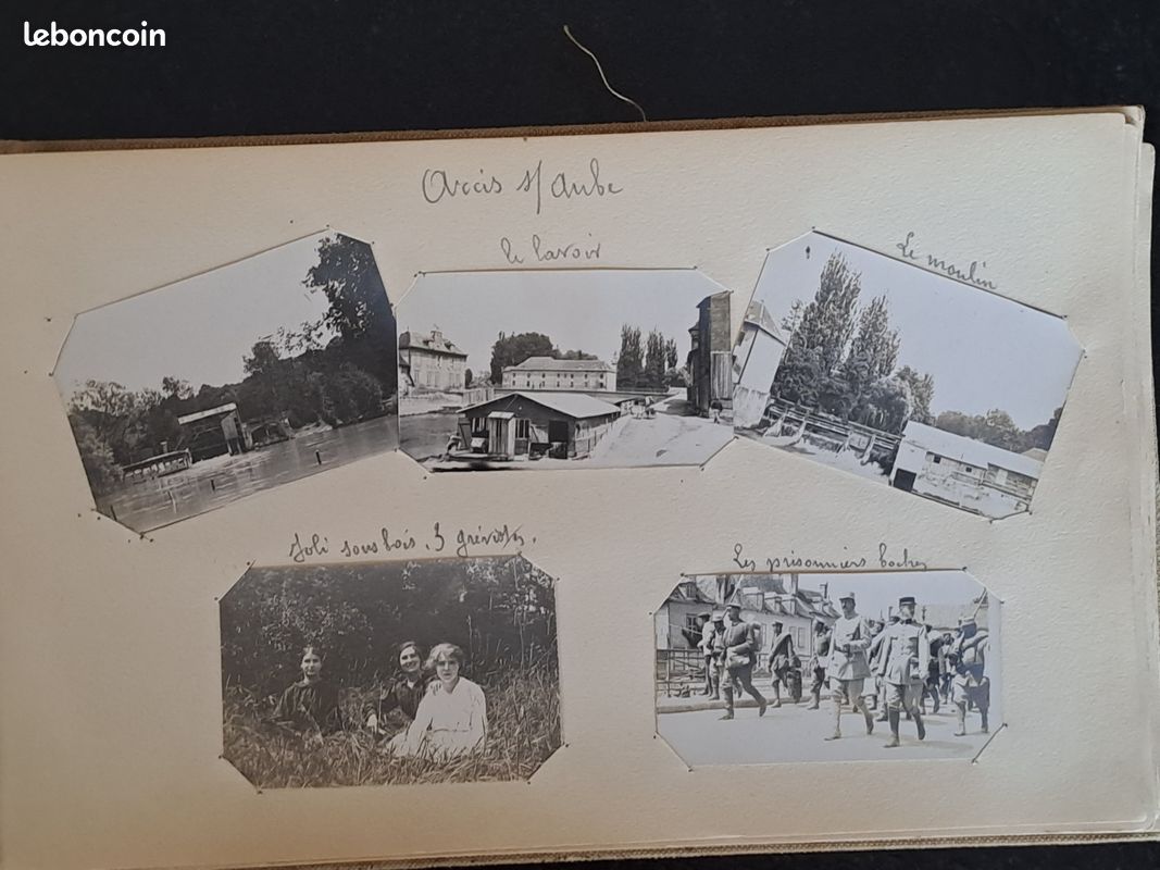 GUERRE 14-18 - ALBUM de 158 PHOTOS ORIGINALES - Plusieurs Régiments d'Infanterie: 40è,15è, 116è, 7è, 6è (image 9)