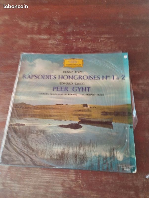 Disque vinyle rapsodies hongroises N1 et 2 (image 1)