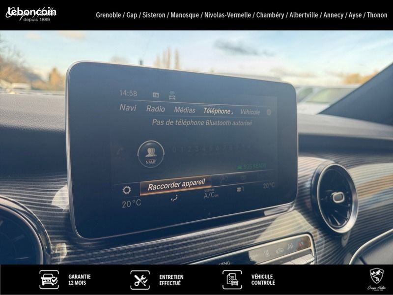 Mercedes Classe V 250 d AVANTGARDE Extra long - 49 500HT (image 22)
