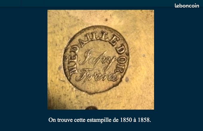 Pendule à portique XIXème (image 4)