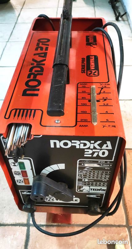 POSTE A SOUDER TELWIN NORDIKA 270 --220/380v (image 1)