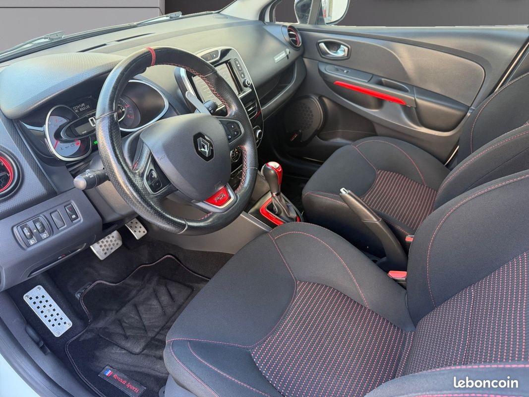 RENAULT CLIO IV 1.6 Turbo 220 Energy RS Trophy EDC RS Monitor Camera Garantie 12 mois (image 10)