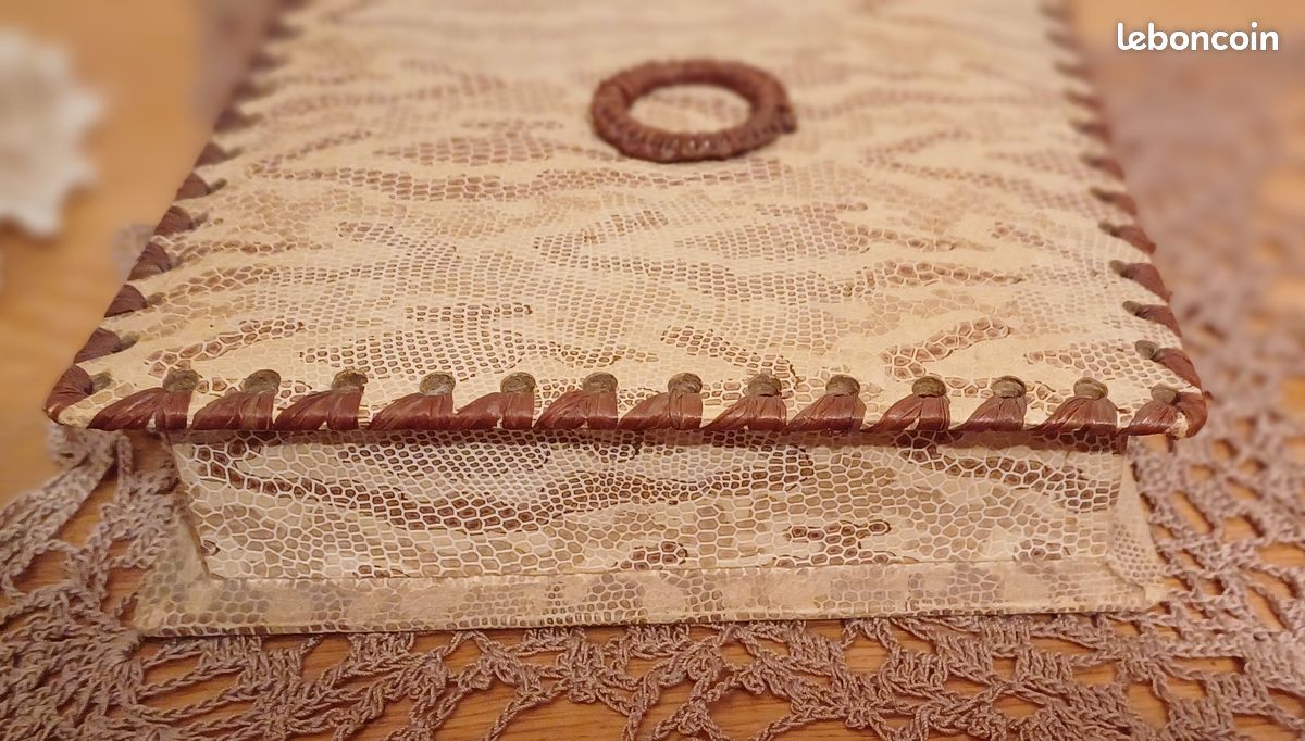 Boite ancienne style léopard (image 6)