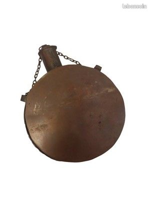 Ancien Flacon à Poudre Militaire Des Années 1920 - Occasion, Collection Militaria