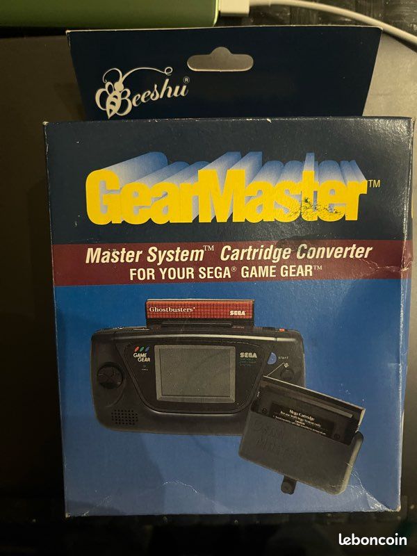 Beeshu Gear Master Adapter - Sega Master System to Game Gear - Tested