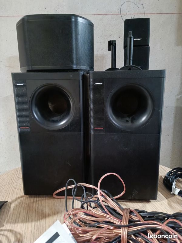 Système D'enceintes Bose Acoustimass Série 3 IV – Home Cinéma Filaire Noir