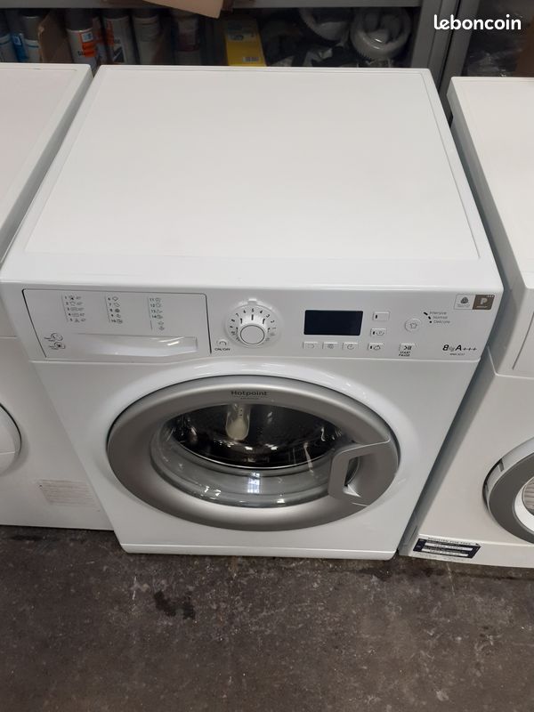 Lave-linge Hublot Hotpoint AQ114D497SDEUN Aqualtis - 11kg Blanc - Neuf