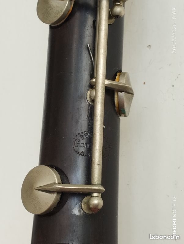 Jolie clarinette en bois ancienne (image 5)