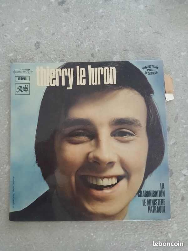 45 Tours, Thierry Le Luron - La Chabanisation - Le Ministere Patraque (image 1)