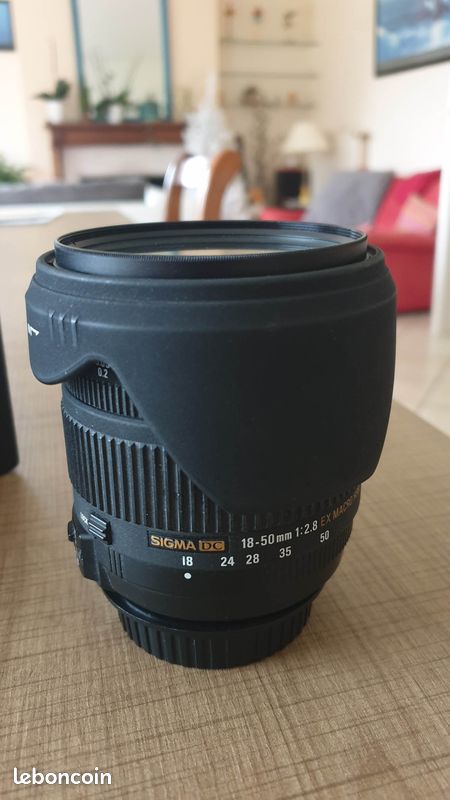 Objectif Sigma 18-50mm f2.8 EX DC Macro pour NIKON (image 5)