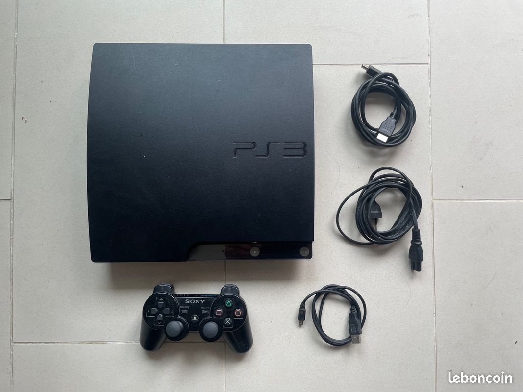 Console Sony PS3 PlayStation 3 – Occasion En Bon État, Prête à Jouer !