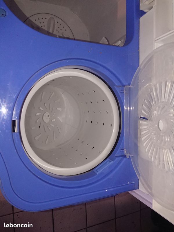 Mini Machine à Laver et à Essorer Tectake - Parfait pour les vacances et les petits espaces (image 7)